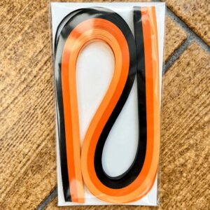 3 Colour Orange & Black Mixture
