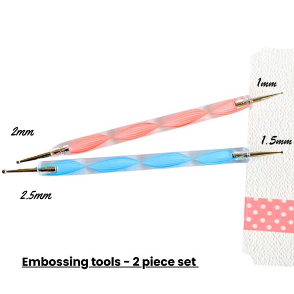 Embossing Tool Set - 2 pieces