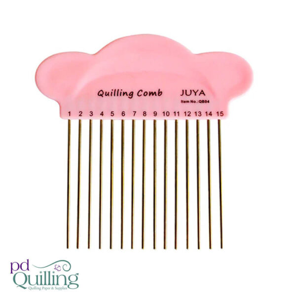 Juya Quilling Comb Pink