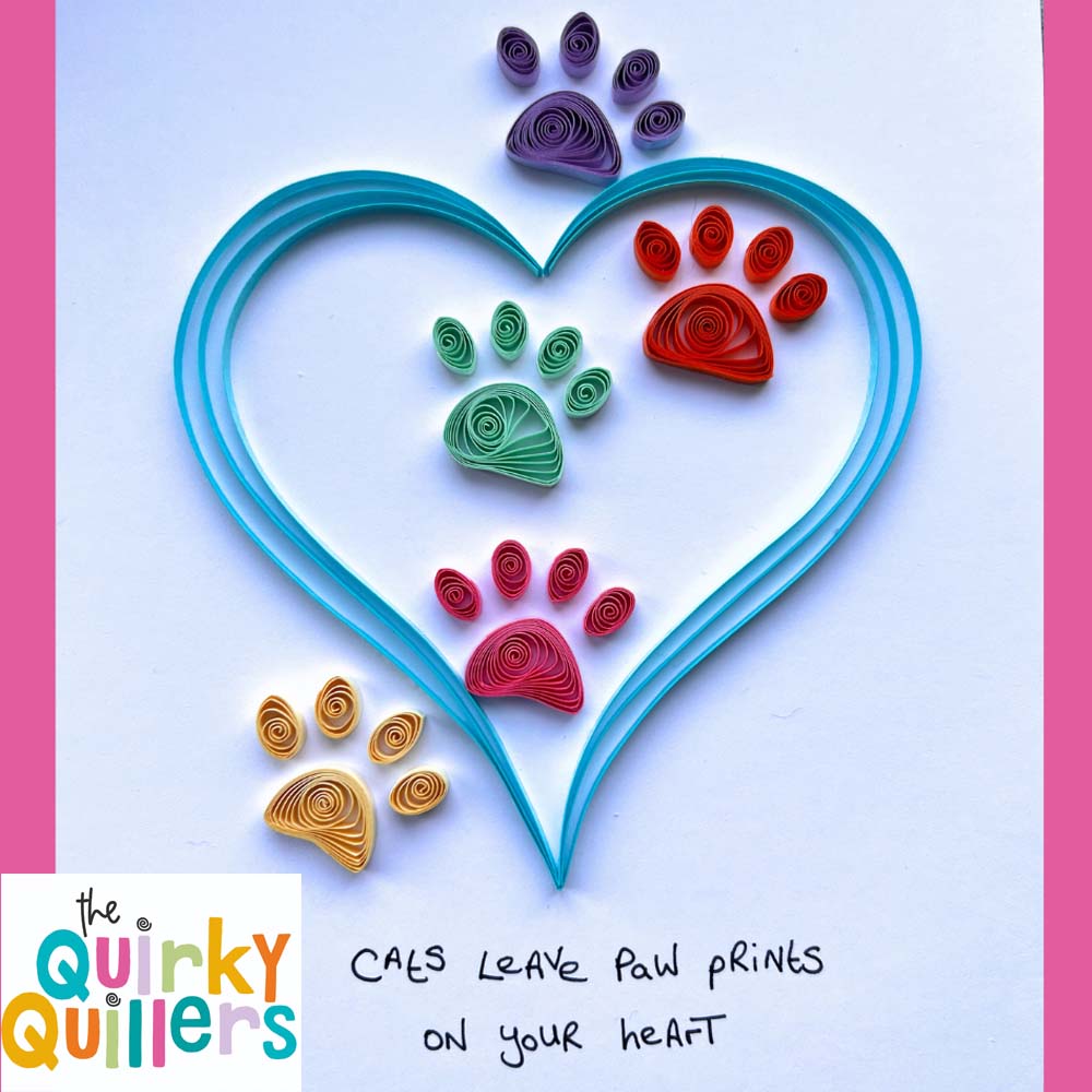 Beginner Quilling for Cat Lovers