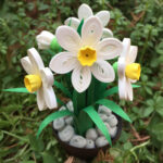 3d quilled flower pot mini daffodils narcissus