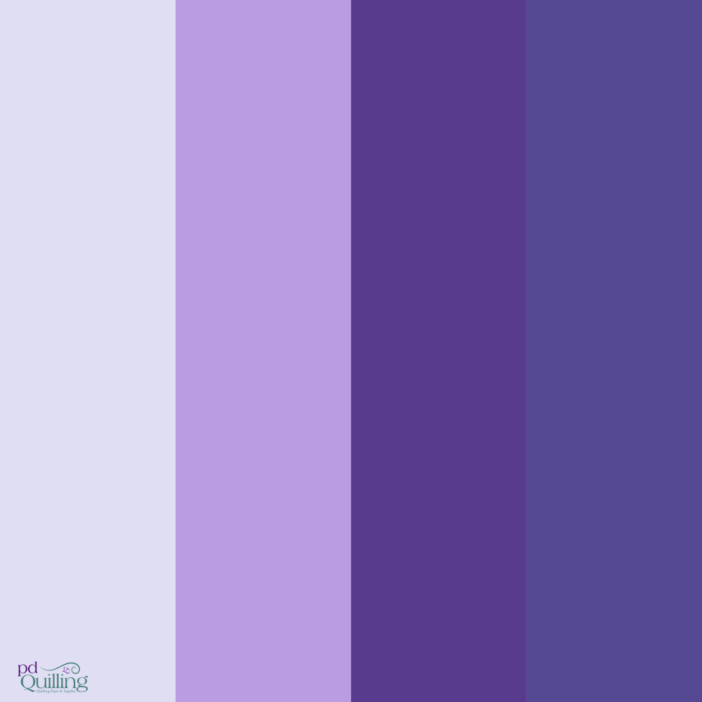 Purple Shades Cardstock