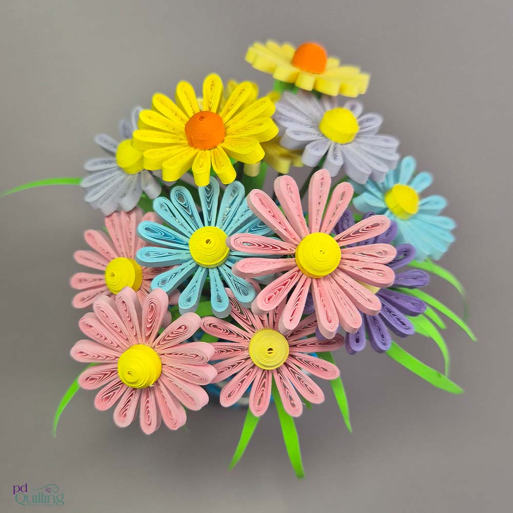 3D Gerbera Basket Top 3D Gerbera Basket Top